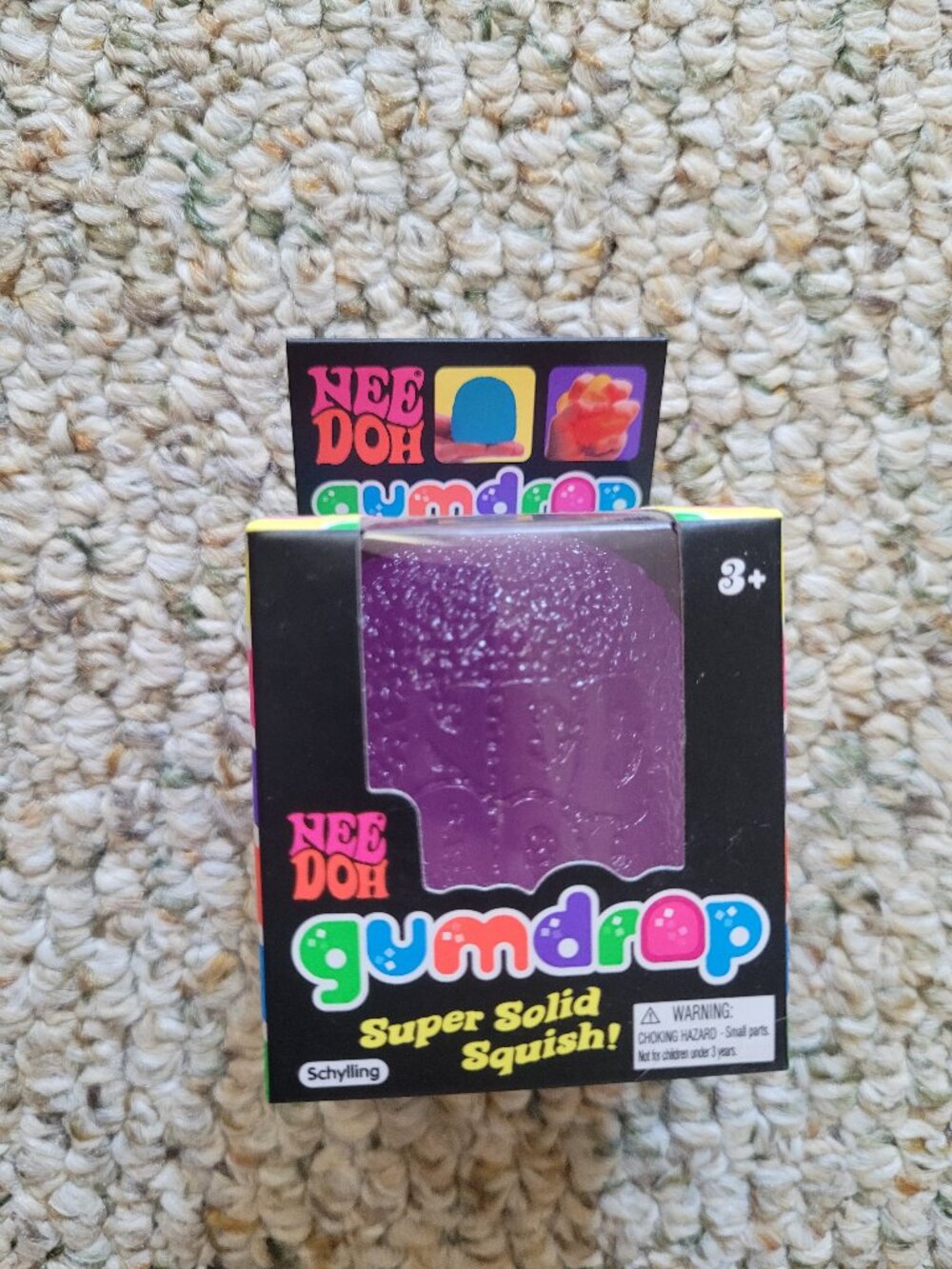 Nee doh Purple gum drop NEW
